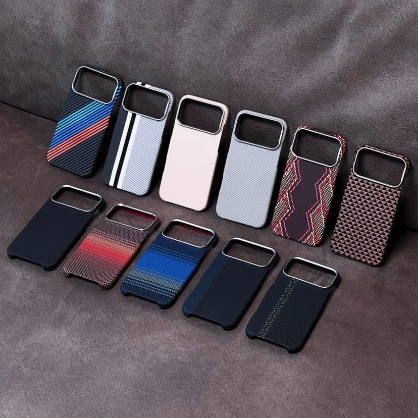 Aramidfiber Luksus Anti-fingeravtrykk Telefondeksel for Google Pixel 10/10 Pro