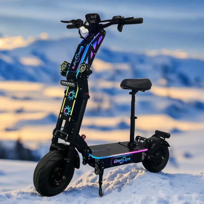 Geofought G14 72V 10000W Electric Scooter with 13-Inch Tires