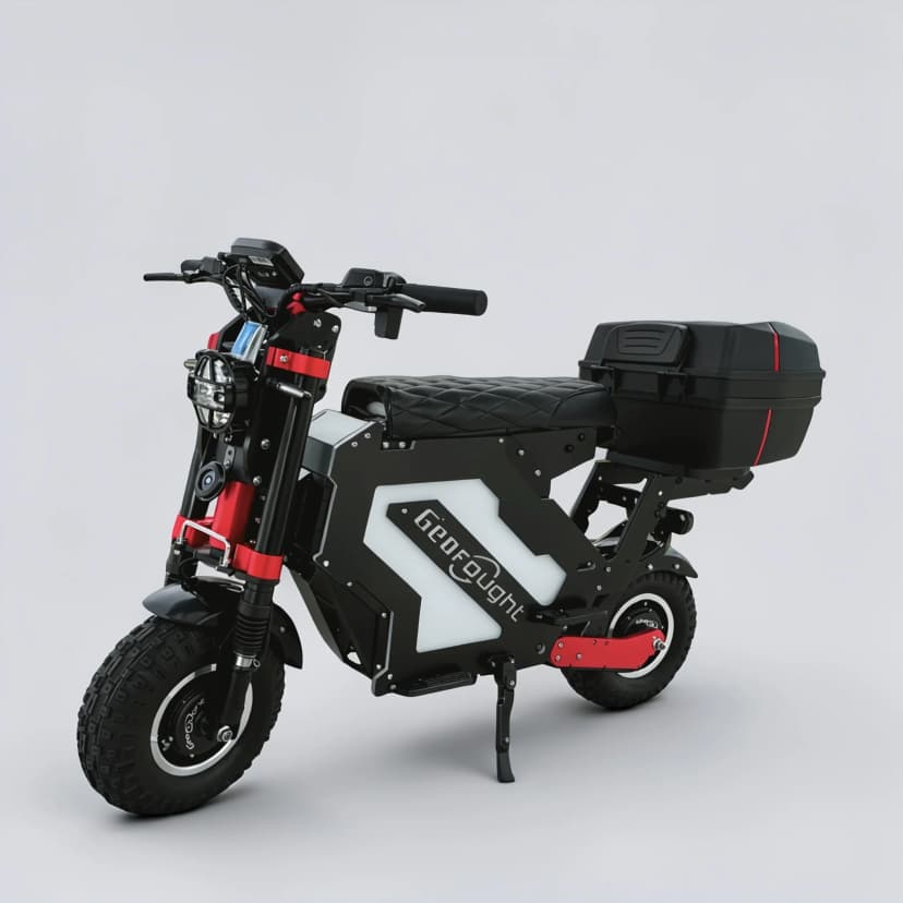 Geofought M5 72V 50Ah Dual Motor Electric Scooter - Long Range & Off-Road