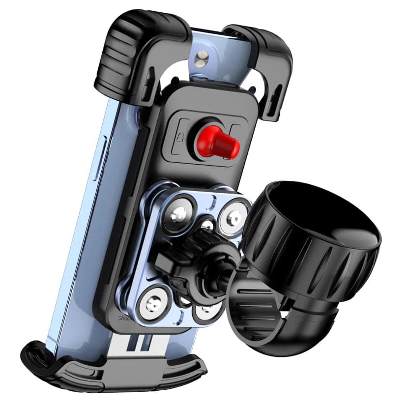 Universal Mobiltelefon Sykkelholder – 360° Roterbar for 5,1-6,8 Tommers Telefoner