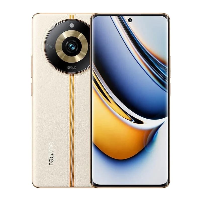 Realme 11 Pro 5G-smarttelefon – 6 GB RAM, 128 GB lagringsplass, 120 Hz OLED-skjerm